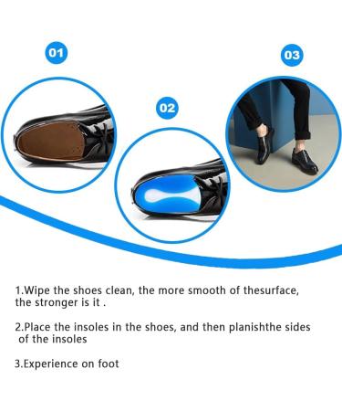 Youery Heel Spur Inserts - 2 Pairs Orthopedic Gel Insoles for Pain Relief & Comfort (M 40-45) - Best Professional Shoe Inserts - Buy Online on GoSupps.com