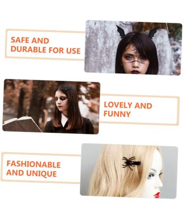 minkissy 12 Pairs Halloween Hair Clips Bat Hairclips Halloween Party Headdress Bat Wings Hair Clips Halloween Hair Accessories Bat Wings Hair Barrettes Bat Hair Clip Gothic Wig Iron Child - Buy Online on GoSupps.com