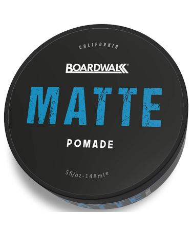 Buy Boardwalk Matte Pomade 5oz - Firm Hold Clay Strong Matte Finish Vegan & Paraben-Free Water-Based with Volcanic Ash & Aloe Vera - International Shipping Available - Buy Online on GoSupps.com