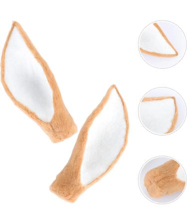 VALICLUD 1 Pair artificial deer ears reindeer ears fawn ears headband ear headband deer cosplay ears christmas elk headband DIY deer ears Elf Ears Fake Ear Tips child hair earrings plastic Coffee - Buy Online on GoSupps.com