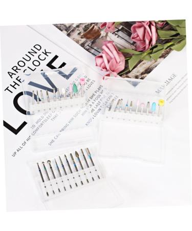 Healeved Nail Drill Tool Nail Tools Nail Art Tools Nail Drill Bits Nail Grinding Head Manicure Drill Bits Acrylic Polisher - Buy Online on GoSupps.com