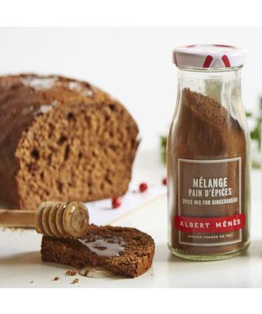 Homemade Gingerbread Mix - Exclusive Recipe - Gingerbread Mix - Christmas Spices - Traditional Alsatian Recipe - Packaged in France - 70g - ALBERT M N S - Buy Online on GoSupps.com