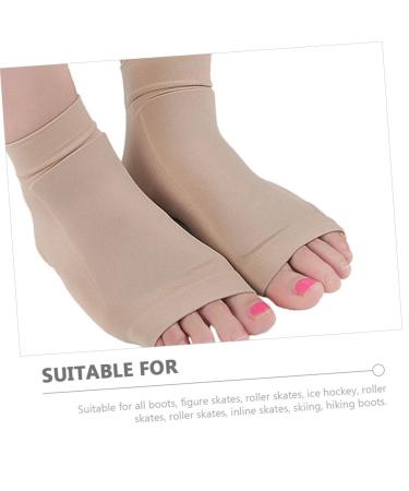 Healifty 2 Pairs Skate Ankle Sleeves - Ankle Support Brace & Tendon Support for Men & Women - Compression Foot Care Socks - Buy Online on GoSupps.com