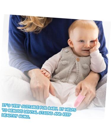 Orfofe 12-Piece Silicone Finger Toothbrush Set for Toddlers - Gentle Oral Care & Massager - Buy Online on GoSupps.com