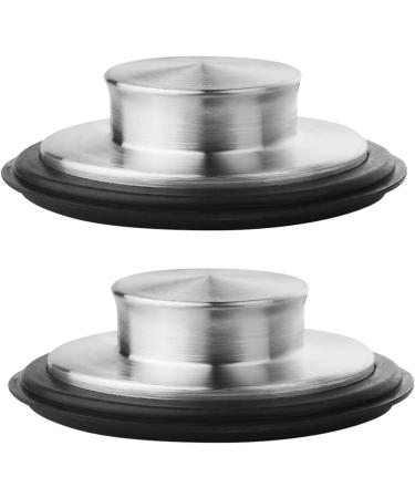 2 Pack Kitchen Sink Drain Stopper Garbage Disposal Stopper Sink Plug Stainless Steel Kitchen Sink Drain Cover Garbage Disposal Plug Cap 2 Pack Kitchen Sink Drain Stopper Garbage Disposal Sink - Buy Online on GoSupps.com