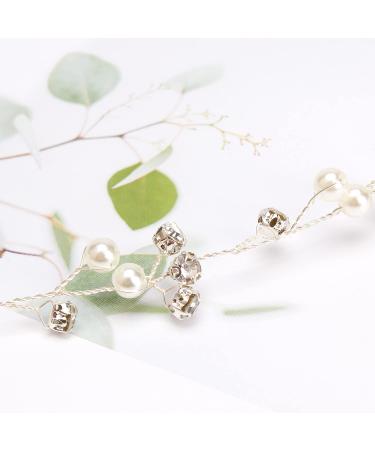 Didder Silver Rhinestone Wedding Headband - Bridal Hair Accessory for Brides - Buy Online on GoSupps.com