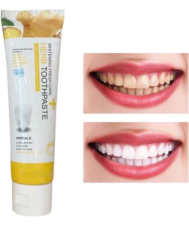 Byuexhp Deep cleaning toothpaste Portable Whitening 50g Toothpaste Intensive Tooth Cleaning for Household Hygiene Travel Morning Bathroom Routine Body Care Daily Use - Buy Online on GoSupps.com