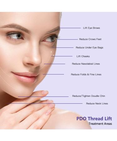 PDO Cog Threads for Face & Body Lift 90mm Sharp 3D Threads (10 Pieces) - Enhance Your Beauty - Buy Online on GoSupps.com
