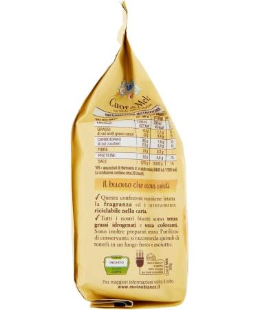 Mulino Bianco Cuor di Mela Lot of 6 Italian biscuits with verified apple crumbs and apple pur e 300 g - Buy Online on GoSupps.com