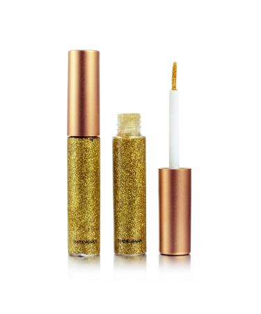 1 Pcs Glitter Eyeliner Liquid eyeliner set Metallic Shimmer Colored Eyeliners Long Lasting Waterproof Glitter Eyeshadow Sparkling Eyeliner Makeup #02 2#