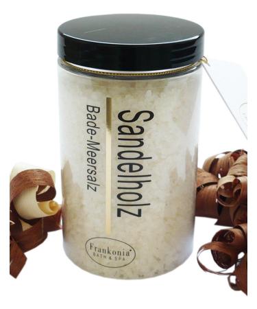 Dead Sea Salt Sandalwood Bath Salt Scented Bath Crystals Sea Salt 450g