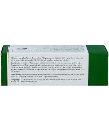 ALLG UER LATSCHENK Spider Vein Care Balm 200ml - Soothing Relief for Varicose Veins | International Shipping Available - Buy Online on GoSupps.com