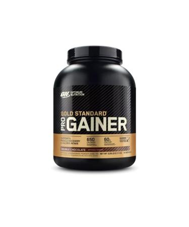 ON Gold Standard Pro Gainer | High Protein Weight Gainer Powder | 650 Calories 60g Protein 82g Carbohydrates | Mass Gainer & Source Vitamins & Minerals | 14 Servings 5.09 LB (Double Chocolate) Double Chocolate 14 Servings (Pack of 1)
