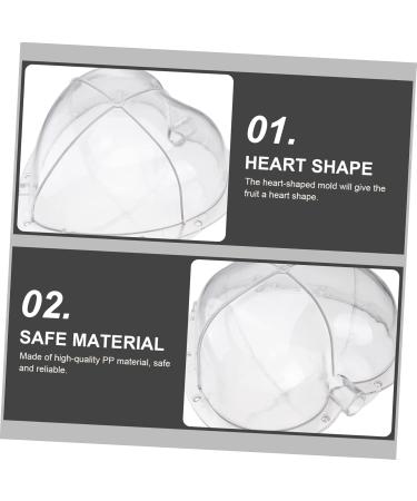 SUPVOX Heart Shaped Watermelon Molds Fruit Vegetable Mould Vegetable Forming Cucumber Shaper - Buy Online on GoSupps.com