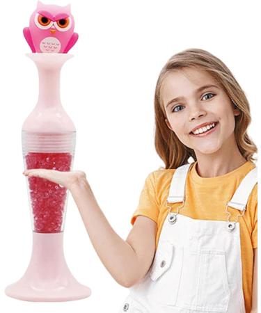 Hugsweet Rhinestone Picker Dotting Dotting Cartoon Picker Rhinestone Tool - Wax Pencil with Crystal Beads Handle for Manicure Nail Art Decoration Nail Art Gem Crystal Pick up Tool owl pink - Buy Online on GoSupps.com
