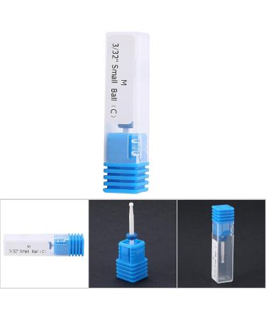 5 Type Pedicure Nail Drill Bit Ceramic Nail Polishing Bits Cylinder Shape Grinding Head Nail Drill Bit for Nail Salon and Home Use(Ball head M) - Buy Online on GoSupps.com