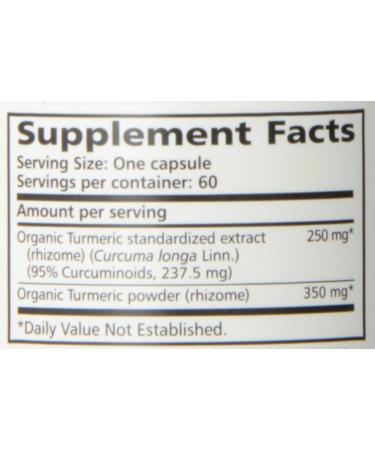 Himalaya Turmeric 95 & Curcumin 60 Veg Capsules - Anti-Inflammatory Support - Buy Online on GoSupps.com