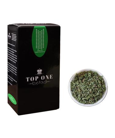 TOPONT Topone Organic peppermint leaves mint loose dried peppermint tasty unflavoured herbal tea of 100 peppermint whole leaves mint 150 g