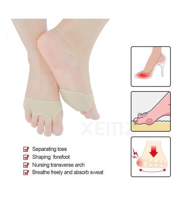 Buy Gel Forefoot Cushions & Anti-Pain Insoles for Foot Pain Relief | Silicone Toe Protectors & Metatarsal Pads for Dance | International Shipping Available - Buy Online on GoSupps.com