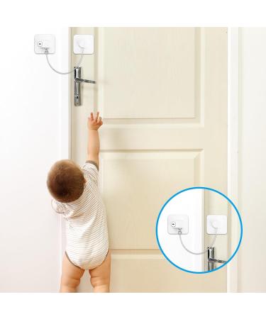 HBSFBH Refrigerator Lock - 4 Pack Child Safety Locks for Windows & Cabinets | No Drilling Child Safety Solutions | Secure Your Home Today! - Buy Online on GoSupps.com
