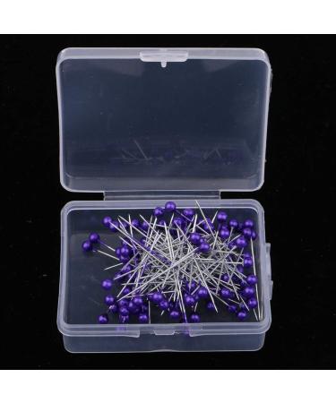 Baoblaze 100 Colorful Head Pins - Assorted Purple Pins for Sewing & Crafting | Shop Internationally - Buy Online on GoSupps.com