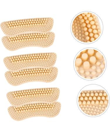 FOMIYES Heel Cushions - 3 Pairs Silicone Heel Liners & Grip Pads for Ultimate Comfort - Self-Adhesive Heel Protectors for Shoes - Buy Online on GoSupps.com