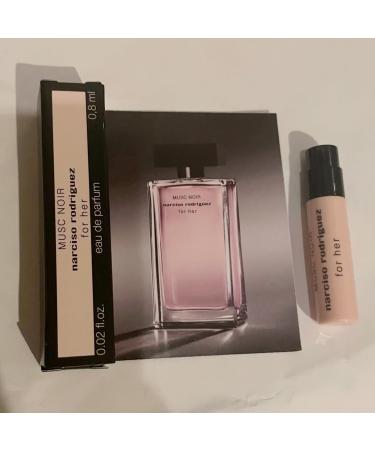 Narciso Rodriguez Musc Noir for her eau de parfum sample vial 0.02 oz / 0.8ml - Buy Online on GoSupps.com