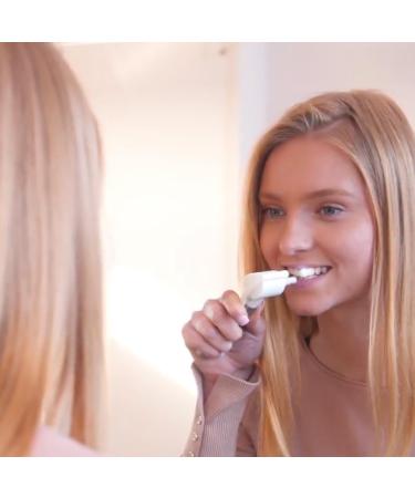 Advanced Toothbrush for Brightening & Polishing Teeth - Rotating Head with 9 Rubber Tips | High-Quality ABS & Stainless Steel - 6.5 x 13 x 2.5 cm - International Shipping Available - Buy Online on GoSupps.com