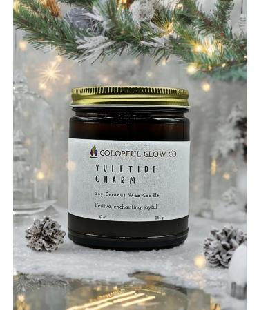 Yuletide Charm Luxury Soy Coconut Candle