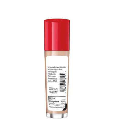 Rimmel Lasting Finish 25HR Foundation in 100 Ivory - 1 Ounce (Pack of 1) - Buy Online on GoSupps.com