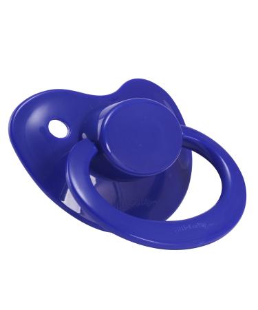 LittleForBig Adult Pacifier 3-Pack - DarkBlue, Red, Yellow - BigShield Design - Buy Online on GoSupps.com
