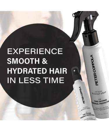 PETER COPPOLA Just Blow Blow Dry Spray 6 Oz And 2 Oz Travel Size Heat Protectant Spray For Hair Reduces Blow Dry Time Smoothes And Straightens All Hair Types - Conditions And Adds Shine - Buy Online on GoSupps.com