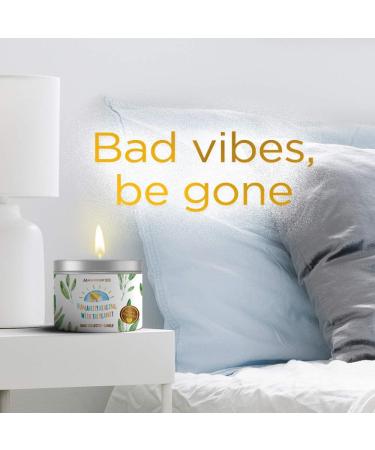 Buy MAGNIFICENT 101 Pure White Sage Candle - Energy Cleansing Smudge Candle for Home | Natural Soy Wax | Banish Negative Energy | International Shipping - Buy Online on GoSupps.com
