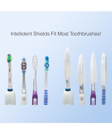 Toothbrush Shields - Pack of 10 Breathable & Quick-Drying Toothbrush Head Cover Caps for Travel Home & Office - Buy Online on GoSupps.com