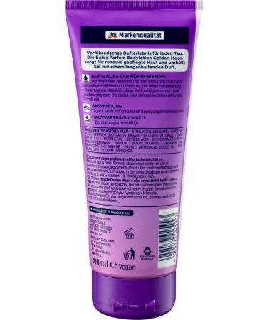 Balea Body Lotion Golden Moon 200 ml | Limited Edition for All Skin Types | International Shipping Available - Buy Online on GoSupps.com