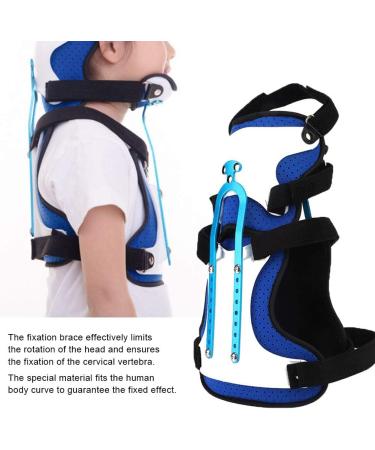 Adjustable Fixation Brace for Cervical Vertebra with Customizable Height Pillow - Buy Online on GoSupps.com