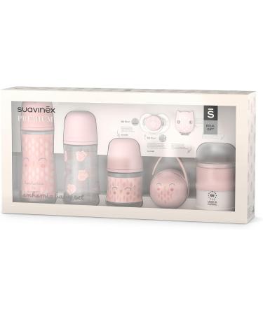 Suavinex Welcome Baby Gift for Newborns 150 ml + 270 ml Bottle + 360 ml Bottle + Symmetrical Pacifier SX Pro 0-6 Months + Me - Buy Online on GoSupps.com