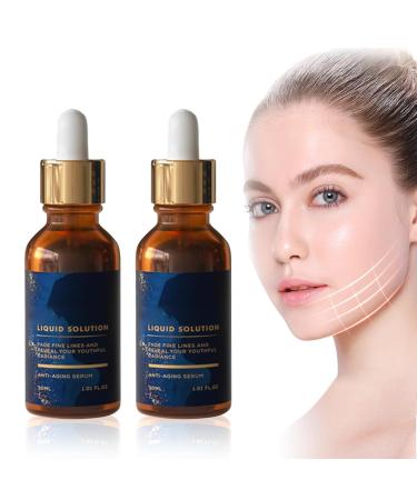 Botox Face Serum Botox in A Bottle with Vitamin C & E Botox Serum Botox Stock Solution Facial Serum Reduce Wrinkles & Plump Skin Anti Aging Face Tightening Boost Skin Collagen 2PCS