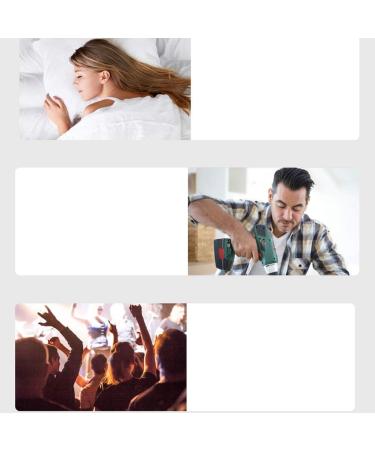 Hearing Protection Earplugs for Aircraft | Noise Reduction & Pressure Relief | Adult & Kids | 4 Pairs Medium Size - Buy Online on GoSupps.com