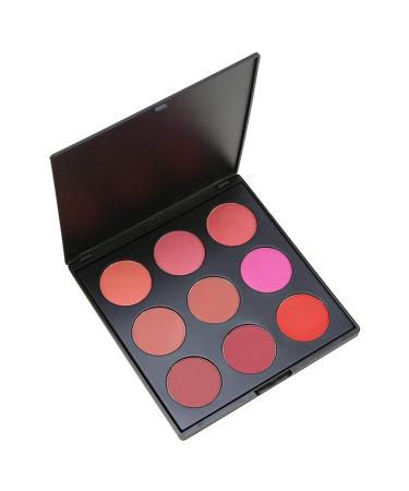 Vodisa 9 Color Natural Blusher Palette - Professional Mineral Makeup Blush Kit - Buy Online on GoSupps.com