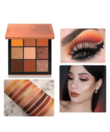 9 Color Pigmented Matte Eye Shadow Palette - Long Lasting Cosmetic Kit for Stunning Eyes | International Shipping Available - Buy Online on GoSupps.com