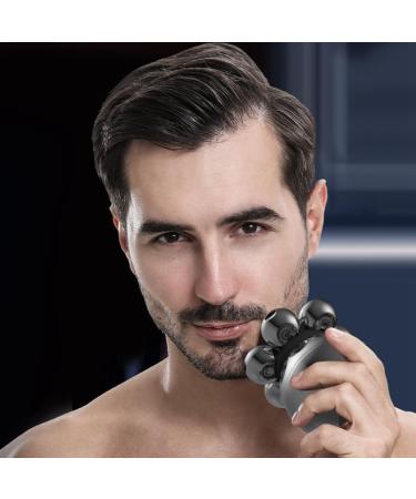 Tovmekdjn Electric Shaver for Bald Men 7D Floating Cutter Beard Trimmer Clipper Waterproof Shaving USB Charging Trimmer - Buy Online on GoSupps.com