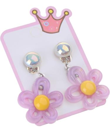 Feyley Flower Ear Clips for Girls | Stylish & Fun Jewelry for Children | Shop Fashionable Flower Earrings - Buy Online on GoSupps.com
