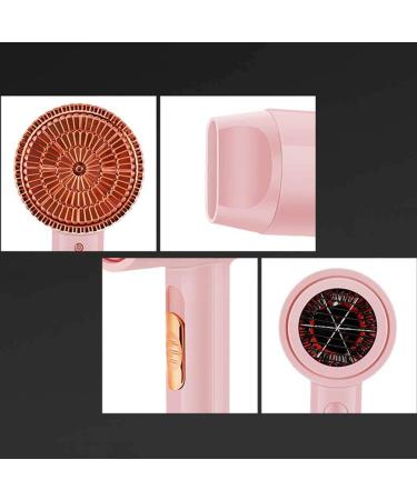 Professional Hair Dryer Ionic Hair Dryer Salon Hairdryer 1200W Constant Temperature Hair Dryer Powerful 3 Speed Settings DC Motor for Heathly Looking Hair Low Noise for Travel and Home Pink - Buy Online on GoSupps.com