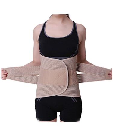 Full Back Support Brace Lumbar Belt Upper and Lower Back Pain Relief Thoracic Kyphosis Rounded Shoulders Posture Correction for Men Women (Size : X-Large) (Large) (X)