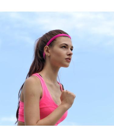 DuuFin 20-Piece Non-Slip Elastic Sport Headbands - Multicolor Workout Headbands - Buy Online on GoSupps.com