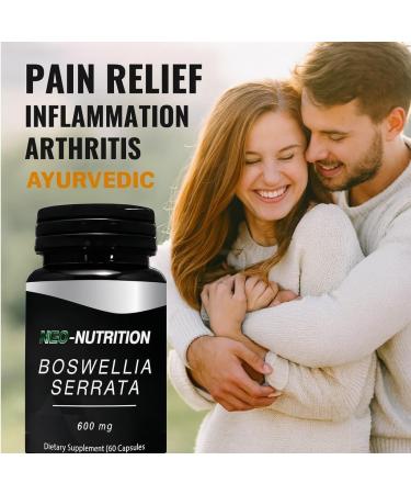 NEO-NUTRITION BOSWELLIA SERRATA 600mg Joint Health & Comfort Ayurvedic Herb: Indian Olibanum/Frankincens Healthy Mobility Support Pain Relief Inflammation Arthritis AYURVEDIC - Buy Online on GoSupps.com
