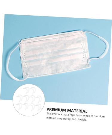Solustrie 10 Pair Anti-Snag Ear Hook Cushions - Anti-Slip Face Cover Accessories - Buy Online on GoSupps.com