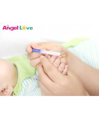 Baby Nail File Set - 3 Pack Emery Board Glass Crystal for Newborns to Young Children | Perfect for New Moms & Baby Shower Gift - ZJC1 Qzf - Buy Online on GoSupps.com