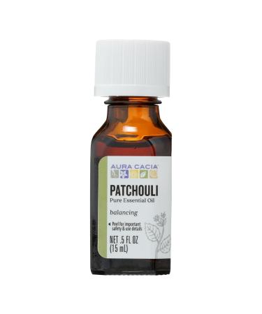 Aura Cacia Pure Essential Oil Patchouli .5 fl oz (15 ml)